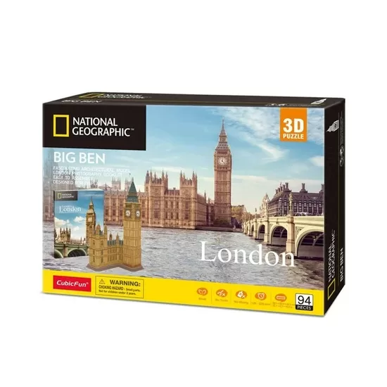 Puzzle 3D National Geographic - Big Ben
